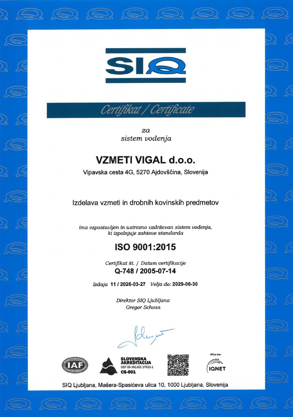 SIQ2026ISO